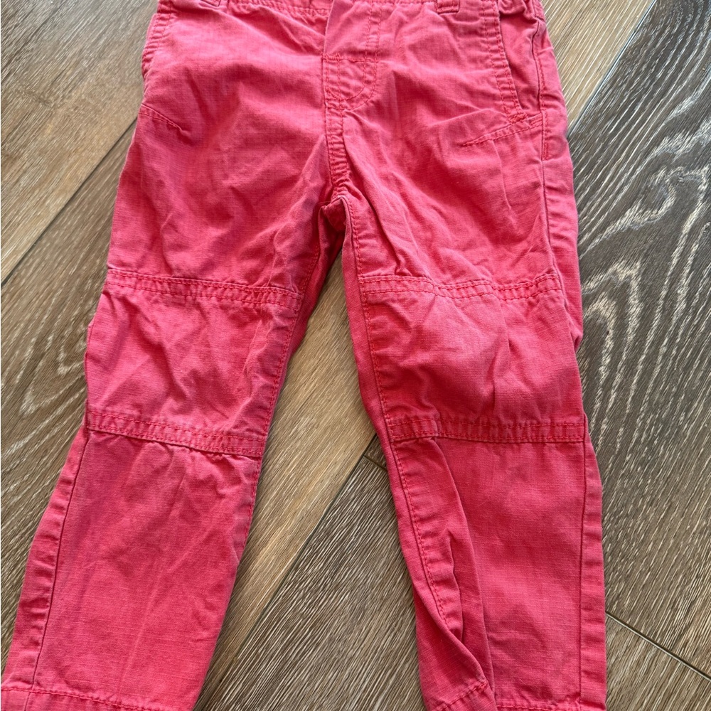 GAP Red Casual Bottoms with Reinforced‎ Knees